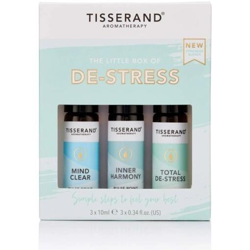 Tisserand Aromatherapy - TISSERAND AROMATHERAPY The Little Box Of De-Stress (3 x 10 ml / 3 x 0