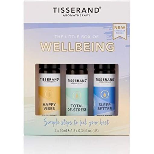 Tisserand Aromatherapy - TISSERAND AROMATHERAPY The Little Box Of Wellbeing (3 x 10 ml / 3 x 0