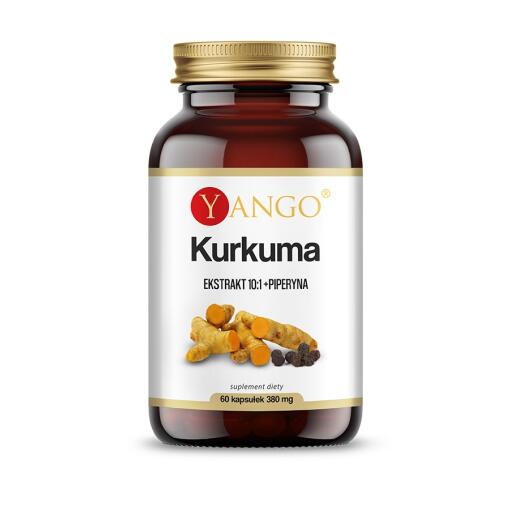 Yango - YANGO Curcuma - extract with piperine (60 caps)