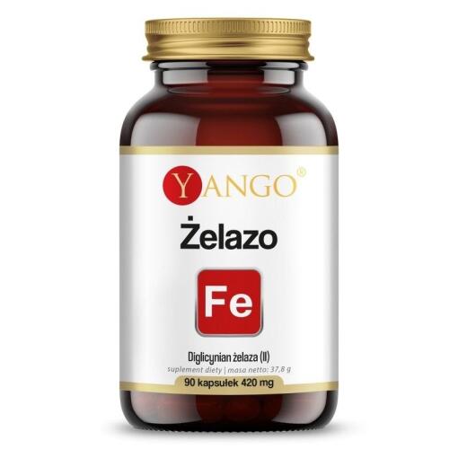 Yango - YANGO Ferrous - ferrous bisglycinate (II) (90 caps)