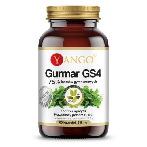 Yango - YANGO Gurmar GS4 - 75% gymnemic acid (60 caps)