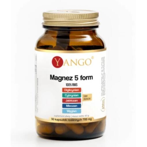Yango - YANGO Magnesium 5 Form (90 caps.)