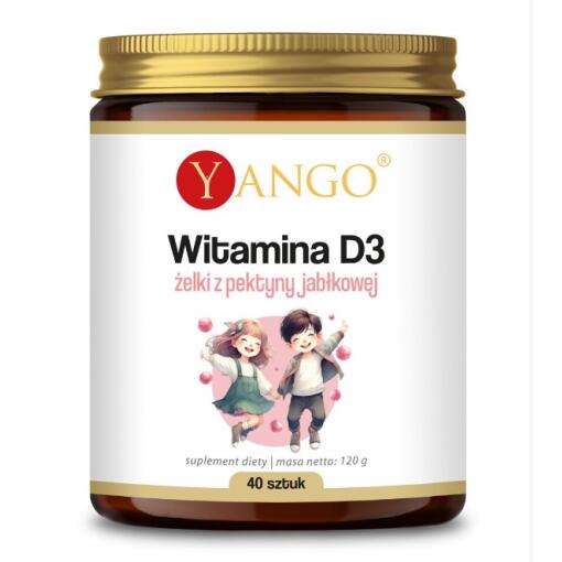 Yango - YANGO Vitamin D3 apple pectin jellies (40 jellies)