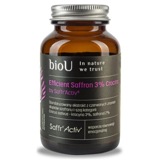 bioU - BIOU Efficient Saffron by Saffr'Activ (60 caps)