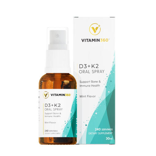 Vitamin360 - Vitamin360 D3 + K2 Oral Spray  (30 ml