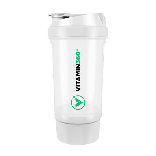 Vitamin360 - Vitamin360 Wave Shaker (500 ml + 150 ml) (White)