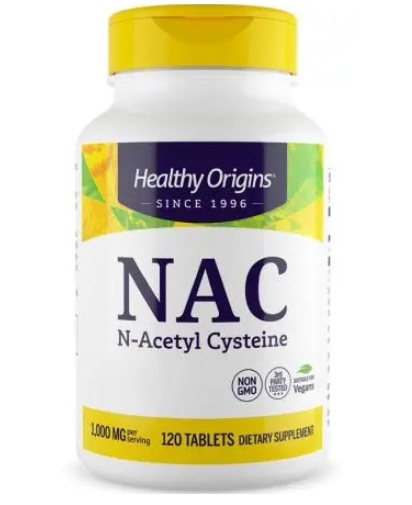 Healthy Origins - HEALTHY ORIGINS NAC - N-Acetyl Cysteine 500 mg (120 tabs)