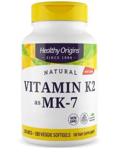 Healthy Origins - HEALTHY ORIGINS Vitamin K2 Mk7 100 mcg (180 caps)