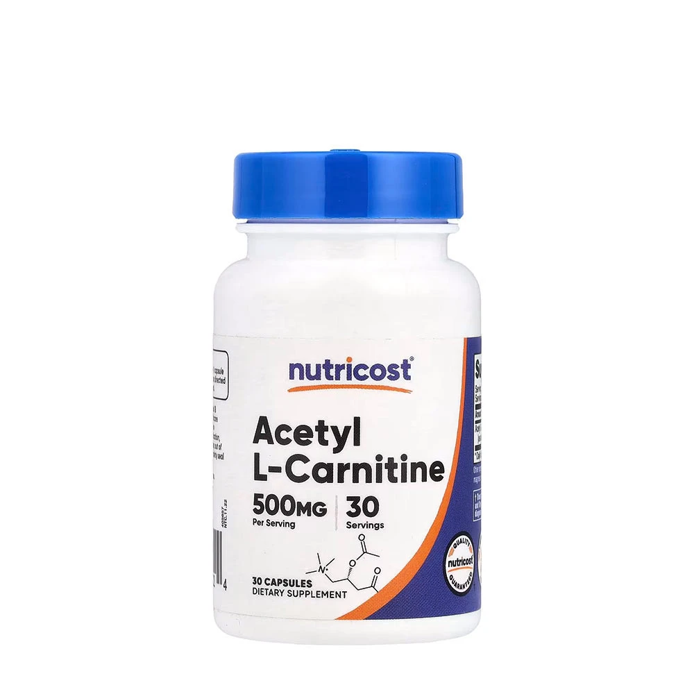 Nutricost - Nutricost Acetyl L-Carnitine 500 mg (30 Capsules)