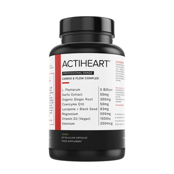 ActiHealth - ActiHeart - 60 veganske pullulan kapsler