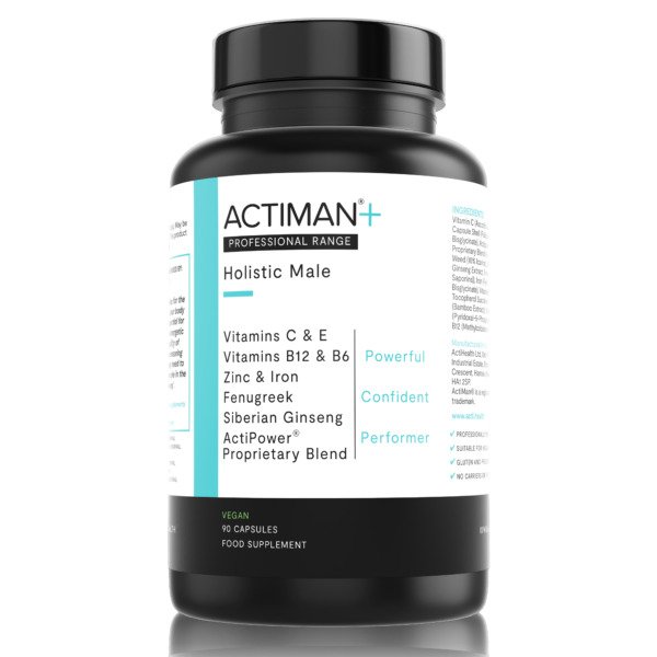 ActiHealth - ActiMan+ Holistisk Blanding - 90 veganske kapsler