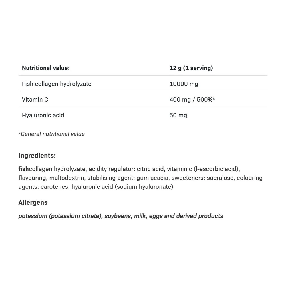 Allnutrition - Collagène, Orange - 480g – Image 3