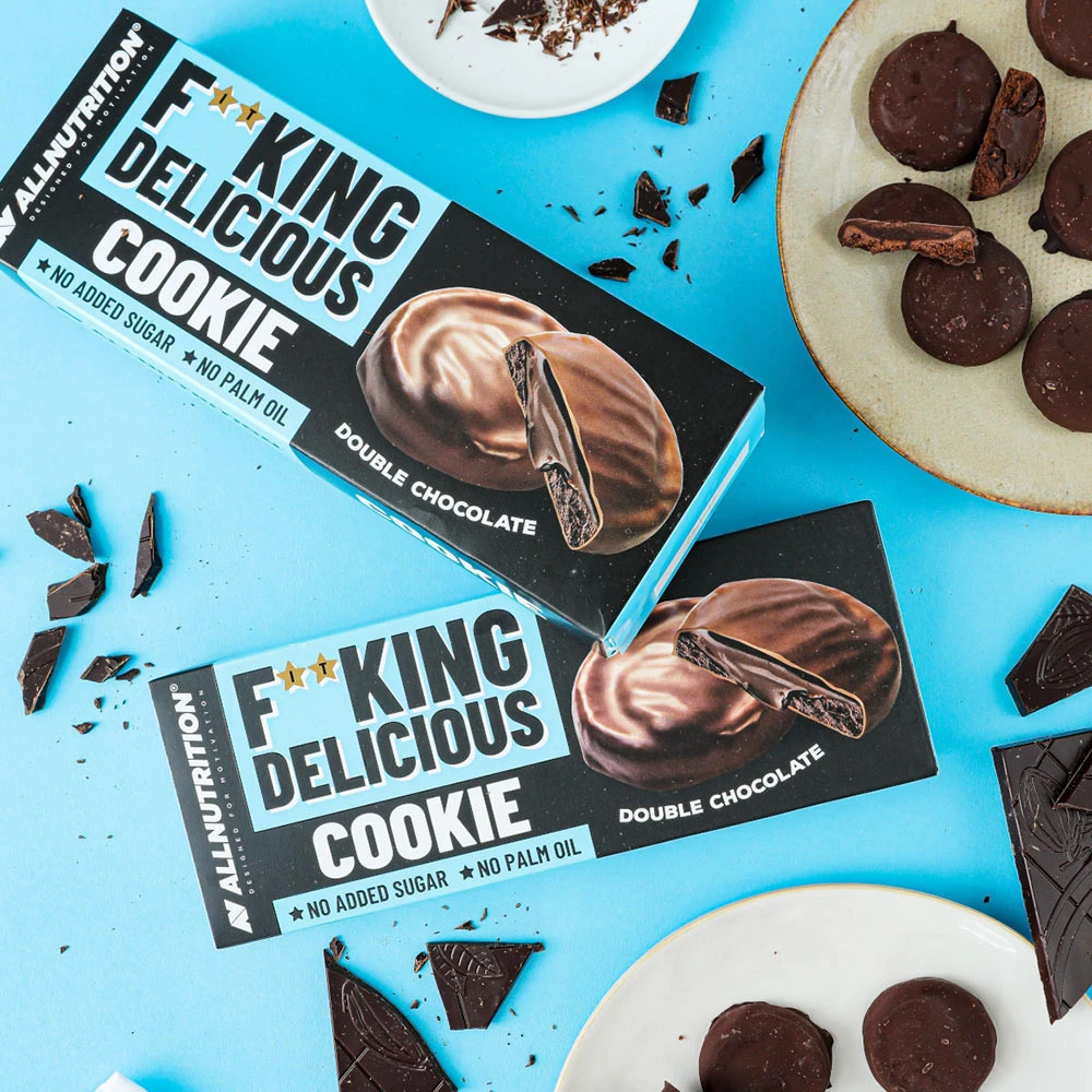 Fitking Délicieux Cookie, Double Chocolat - 128g – Image 7