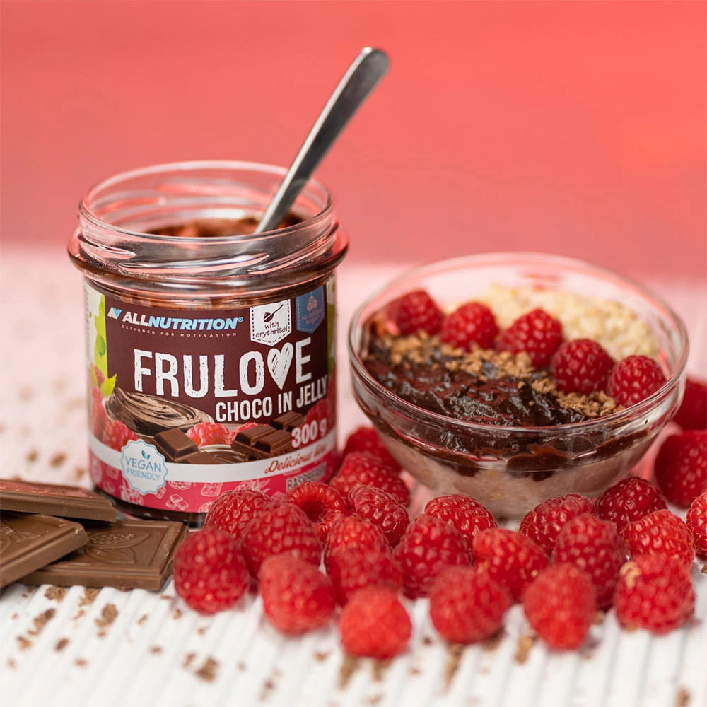 Allnutrition - Frulove Choco En Gelée, Framboise - 300g – Image 3