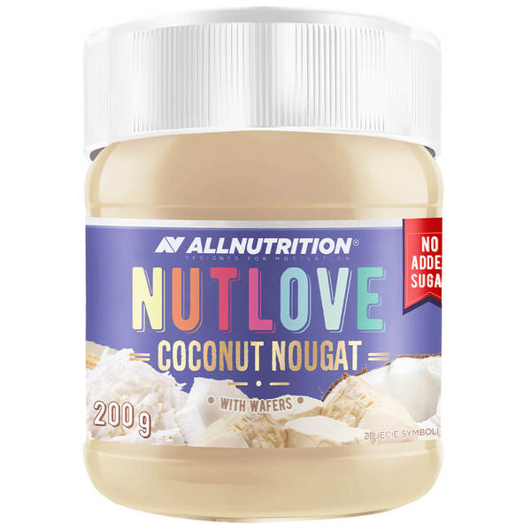 Allnutrition - Nutlove Coconut Nougat with Wafers - 200g
