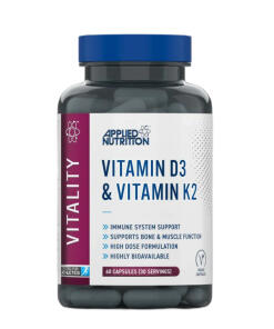 Applied Nutrition - Vitamin D3 & Vitamin K2 - 60 vcaps