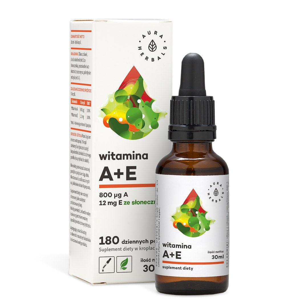 Aura Herbals - AURA HERBALS Vitamin A + E (30 ml / 1 fl. oz.)