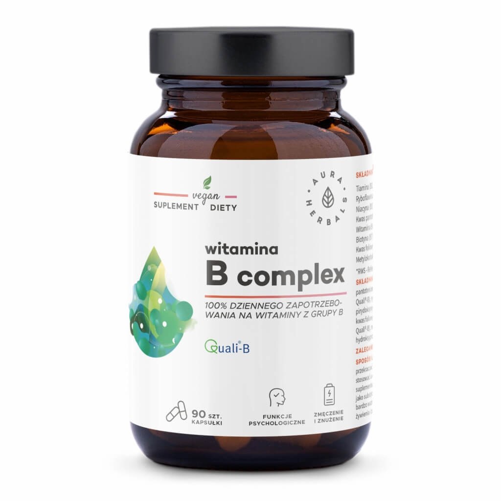 Aura Herbals - AURA HERBALS Vitamin B Complex (90 caps)