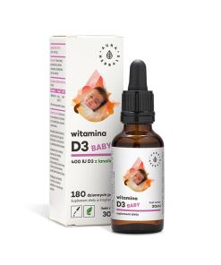 Aura Herbals - AURA HERBALS Vitamin D3 400 IU Baby (30 ml / 1 fl. oz.)