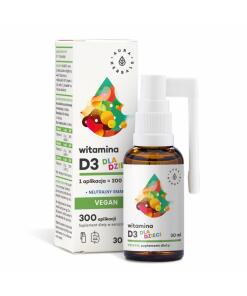 Aura Herbals - AURA HERBALS Vitamin D3 Vegan for Kids (30 ml / 1 fl. oz.)