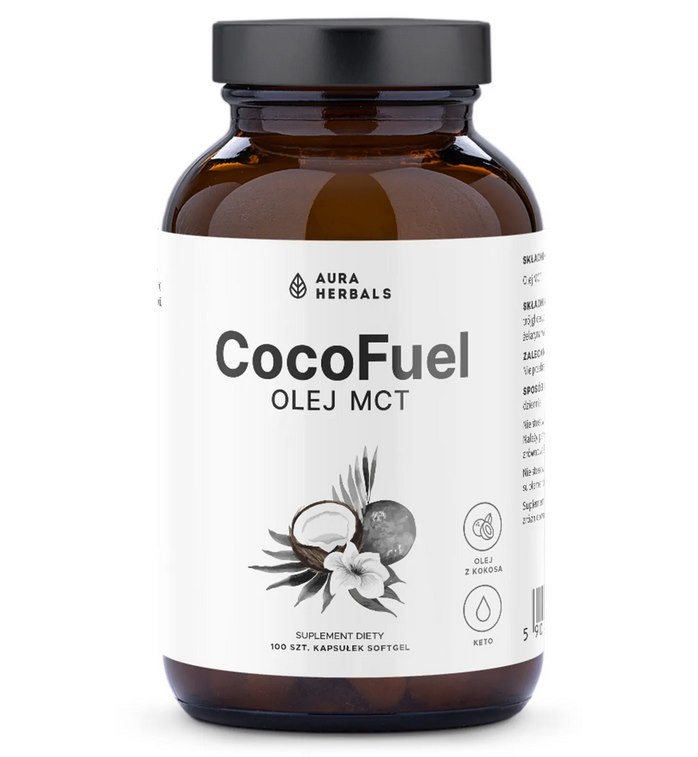 Aura Herbals - AURA HERLAS - CocoFuel MCT Oil
