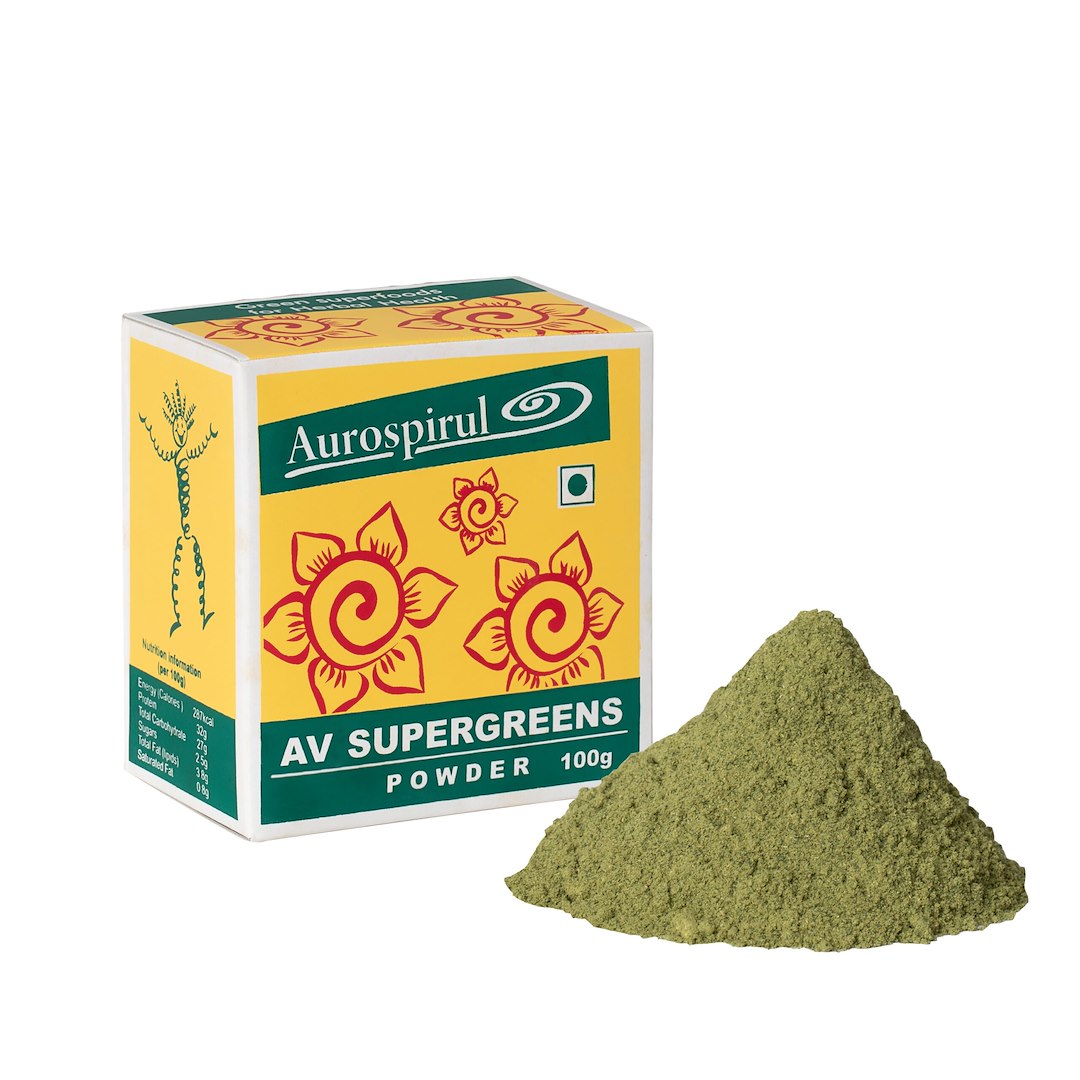 Aurospirul - AUROSPIRUL AV Supergreens Powder (100 g / 3
