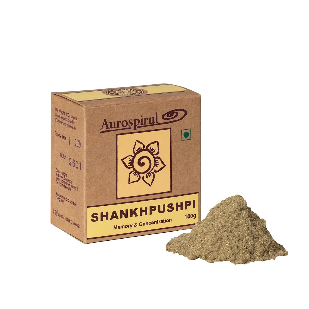 Aurospirul - AUROSPIRUL Shankapushpi Powder (100 g / 3