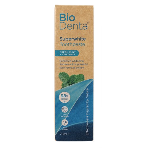 BeConfident - BECONFIDENT BioDenta ultra whitening toothpaste with fresh mint and coconut flavour (75 ml)