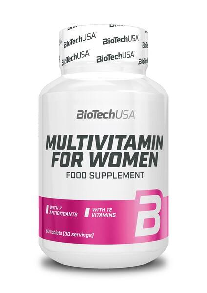 BioTechUSA - Multivitamin for Women - 60 tablets (EAN 5999076247578)