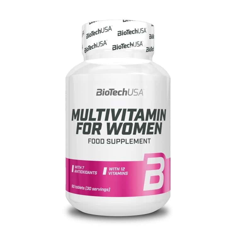 BioTechUSA - Multivitamin för kvinnor - 60 tabletter