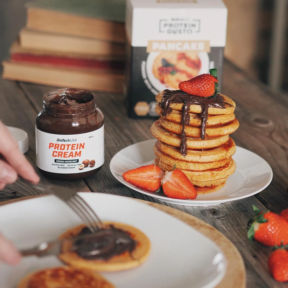 Crème protéinée, cacao-noisette - 400g – Image 8