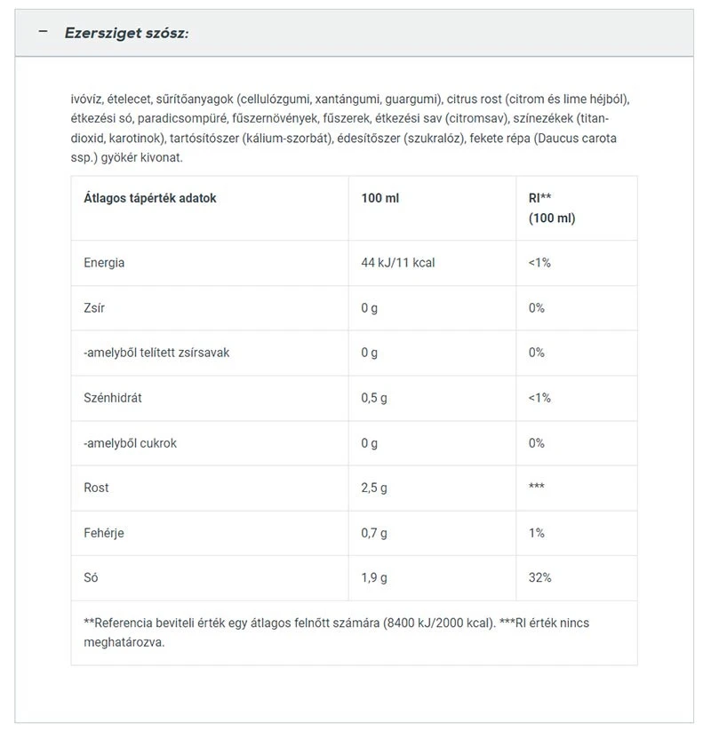 Thousand Island - 350 ml.