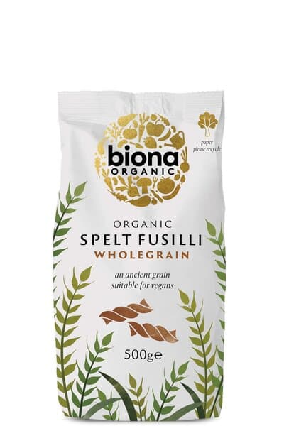 Biona Organic - Fuldkorn Spelt Fusilli - 500g