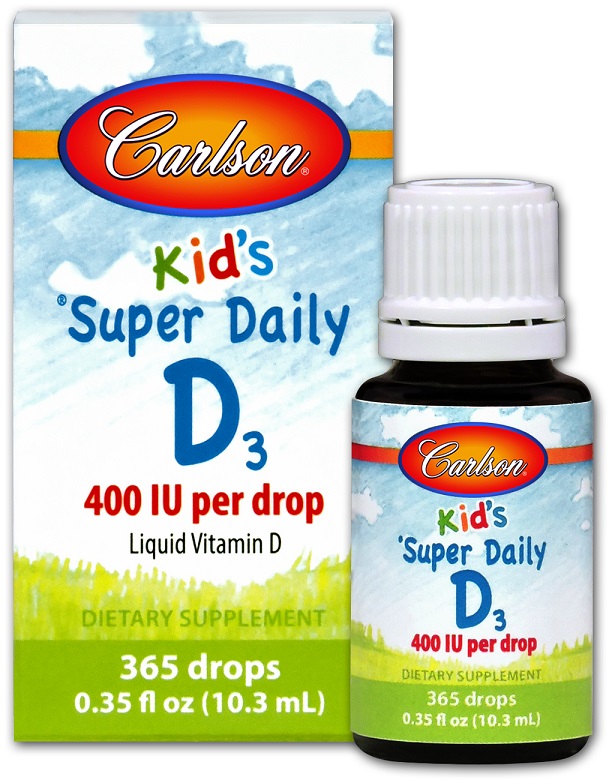 Carlson Labs - Kid's Super Daily D3