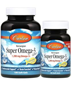 Carlson Labs - Norwegian Super Omega-3 Gems