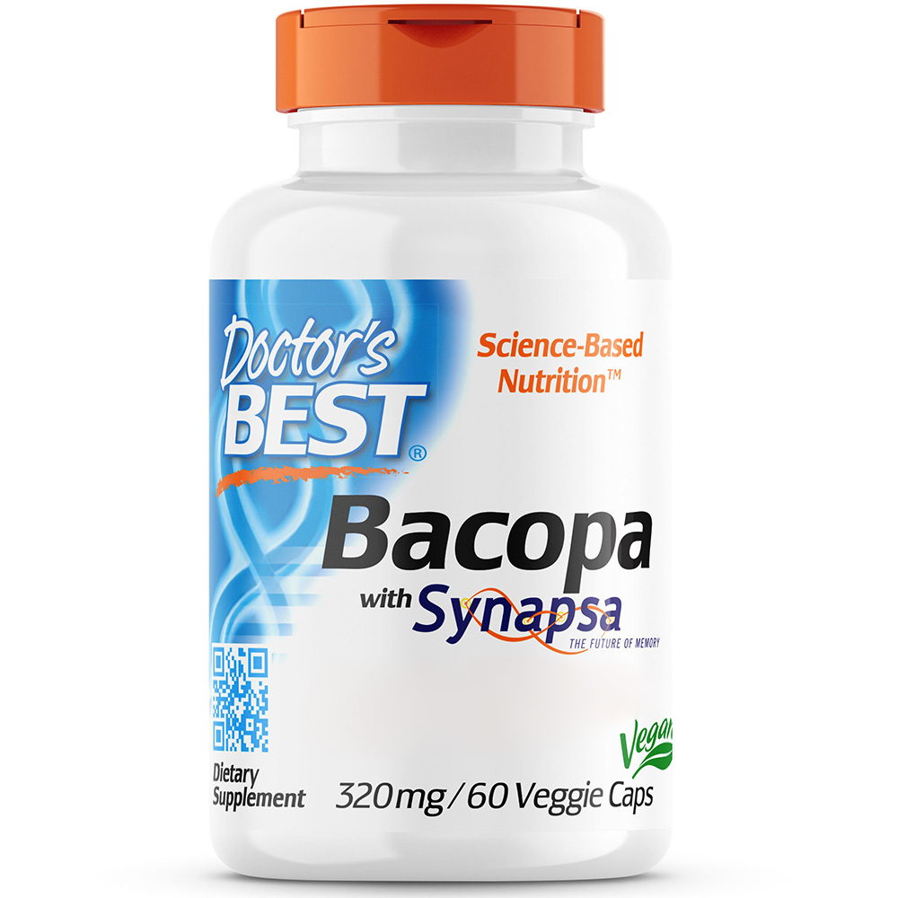 Bacopa avec Synapsa, 320mg - 60 vcaps – Image 4