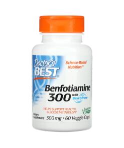 Doctor's Best - Benfotiamine with BenfoPure