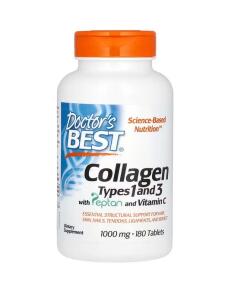 Doctor's Best - Collagen Types 1 and 3 with Peptan and Vitamin C