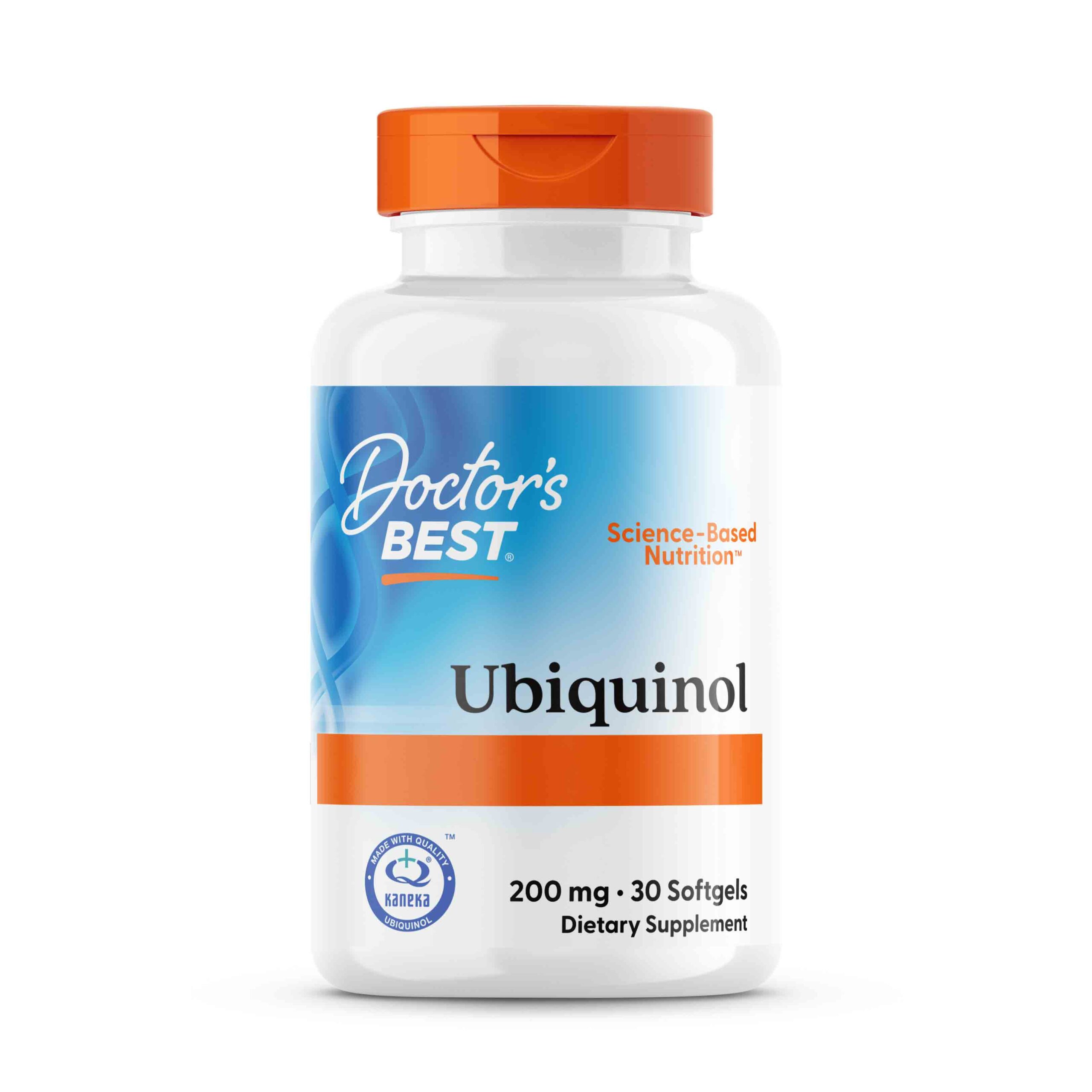 Doctor's Best - Doctor's Best Ubiquinol with Kaneka 200mg 30 soft capsules