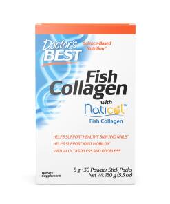 Doctor's Best - Fish Collagen with Naticol Fish Collagen - 30 stick packs