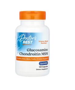 Doctor's Best - Glucosamine Chondroitin MSM with OptiMSM - 120 caps