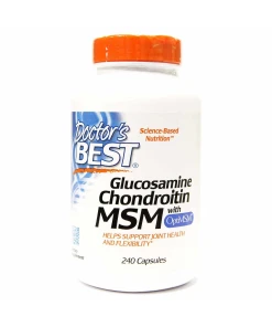 Doctor's Best - Glucosamine Chondroitin MSM with OptiMSM - 240 caps