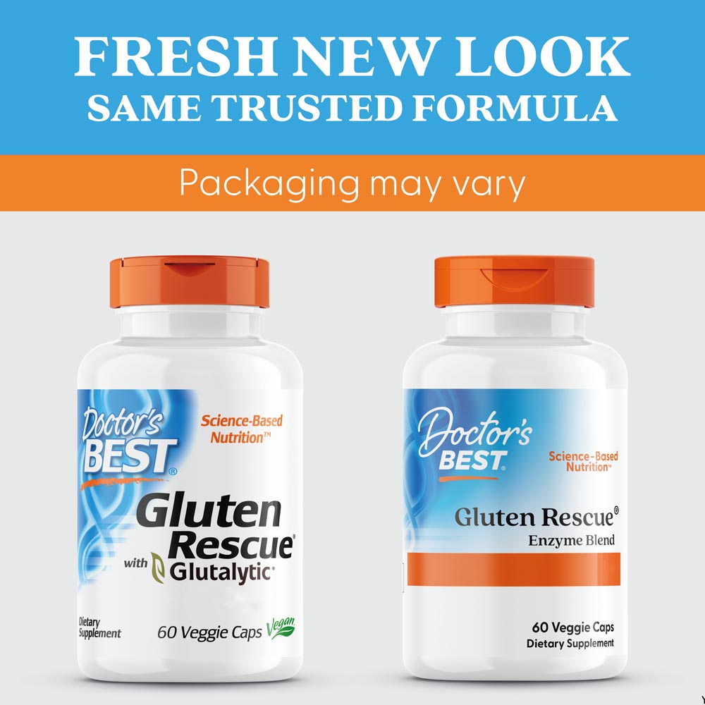 Gluten Rescue avec Glutalytic - 60 vcaps – Image 5