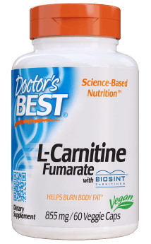 Doctor's Best - L-Carnitine Fumarate with Biosint Carnitines - 60 vcaps