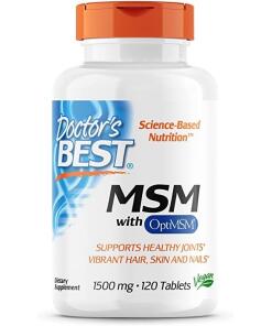 Doctor's Best - MSM with OptiMSM Vegan