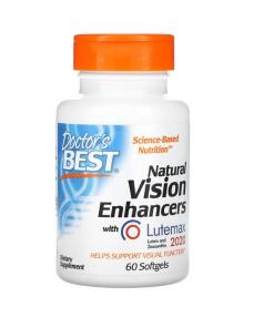 Doctor's Best - Natural Vision Enhancers - 60 softgels