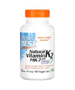 Doctor's Best - Natural Vitamin K2 MK7 with MenaQ7