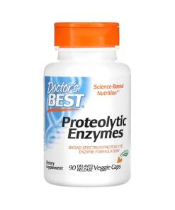 Doctor's Best - Proteolytic Enzymes - 90 vcaps