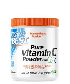 Doctor's Best - Pure Vitamin C Powder with Quali-C - 250g