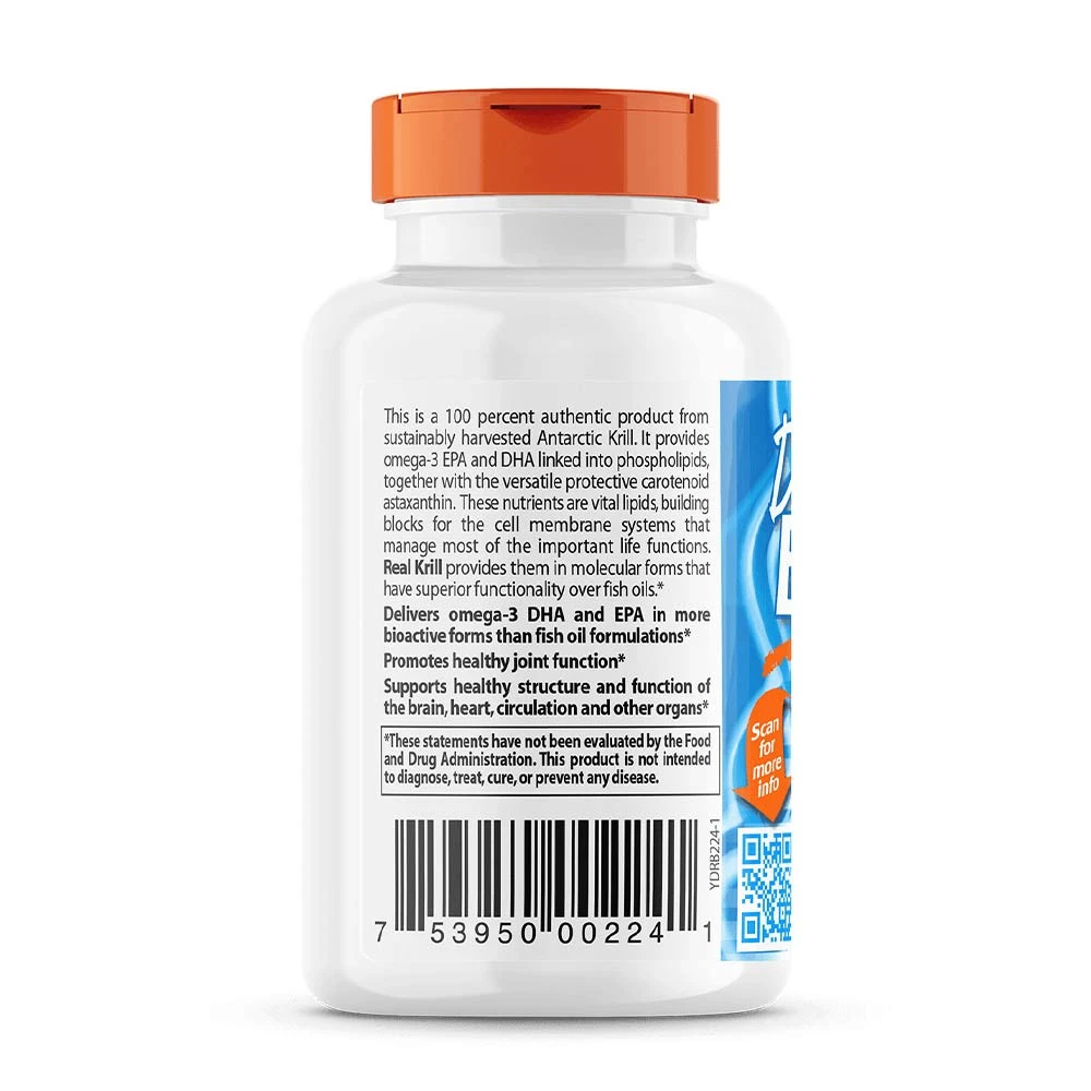 Real Krill, 350mg - 60 softgels – Image 5